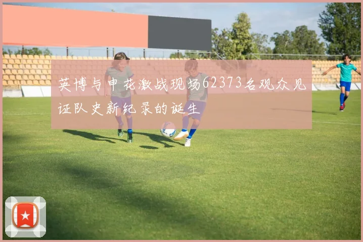 英博与申花激战现场62373名观众见证队史新纪录的诞生